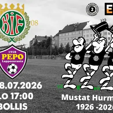 Pääsylippu Kiffen - PEPO - la 18.07.2026 klo 17:00